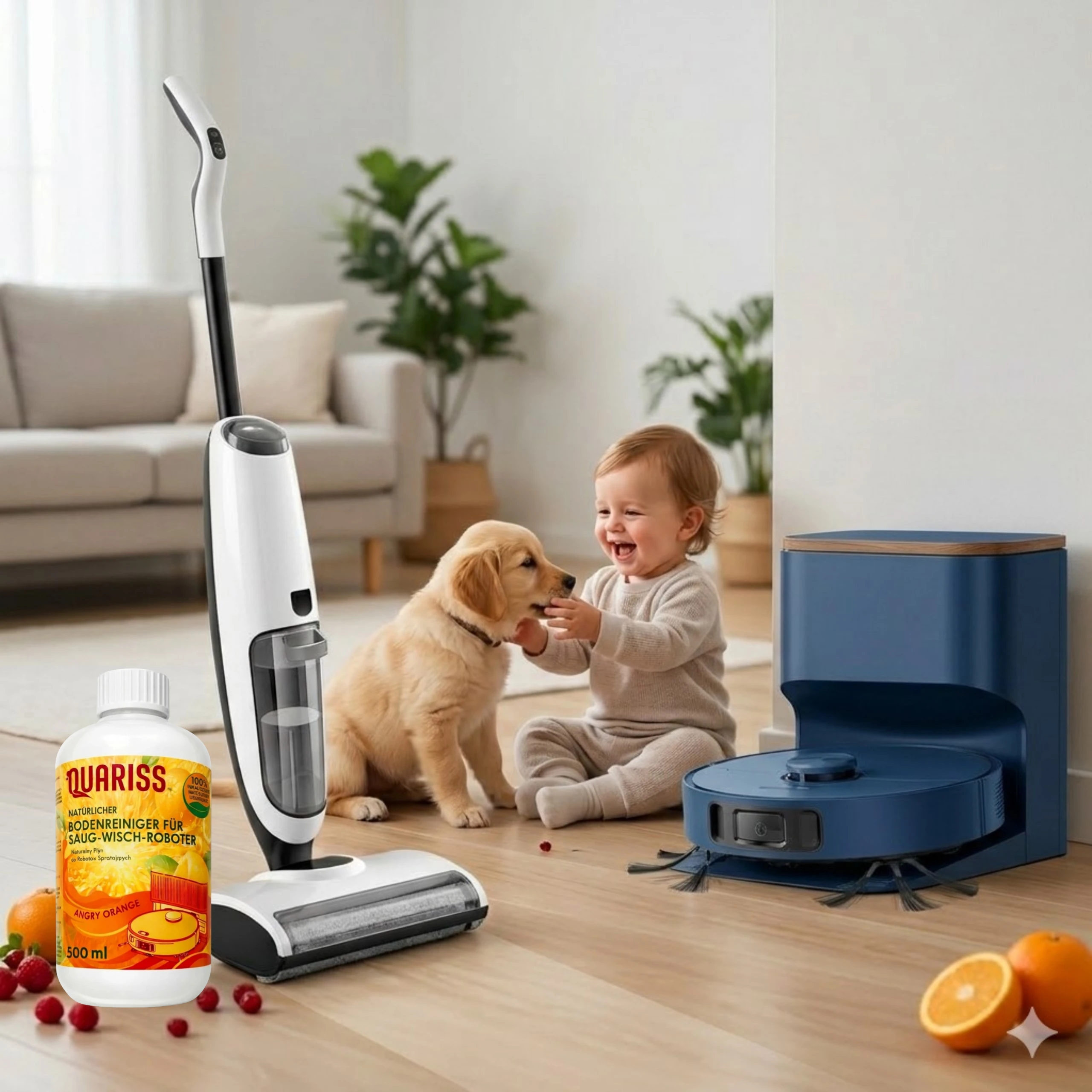 Bezpieczny płyn do robotów